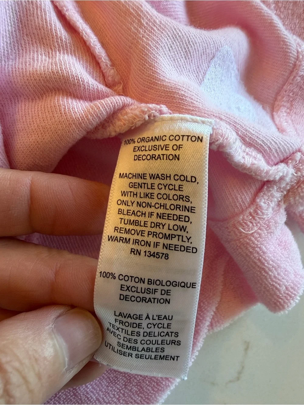 Lilly Pulitzer Pink Hooded Terry Girls' Swim Coverup Organic Cotton / 4T